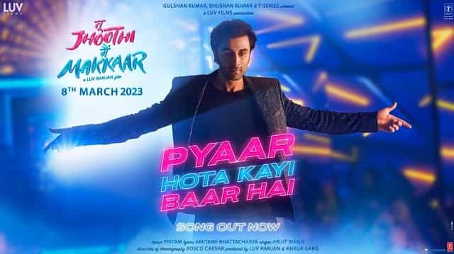 Pyar Hota Kayi Baar Hai Lyrics Translation - Tu Jhoothi Main Makkar